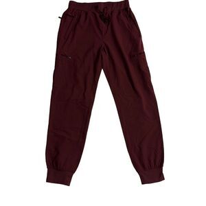 Women’s Maroon Poliva Size Small Outdoor Joggers NWT